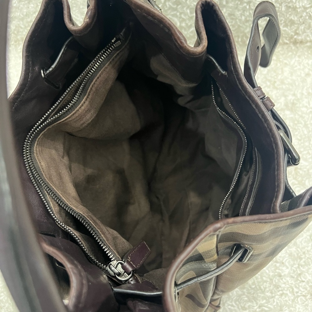 Burberry Walden Hobo Smoked Nova Check Bag - Picture 10 of 16